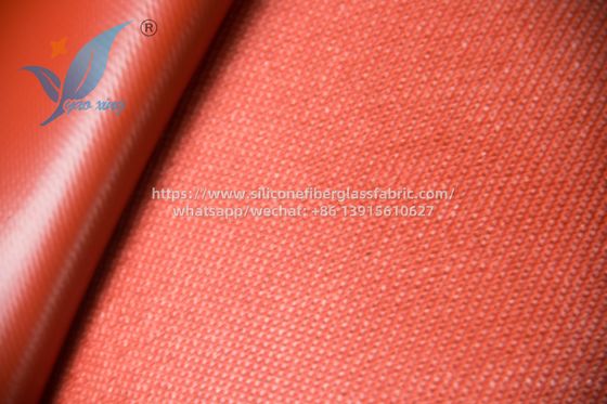 Heavy Duty Composite Silicone Fiberglass Fabric Industrial Fireproofing