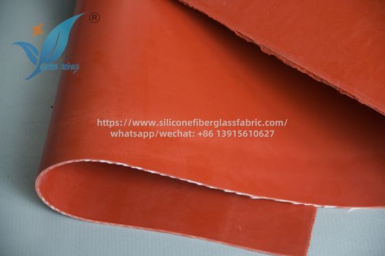 4mm Silicone Coated Fiberglass Fabric for High Temp Resistance