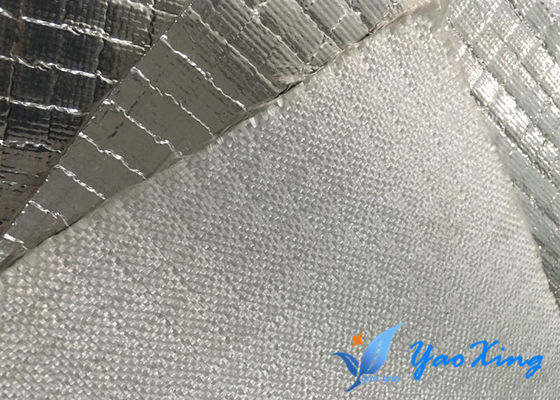 Insulation Waterproof Fiberglass Aluminum Foil Twill Waven 248℉ Standing Temperature