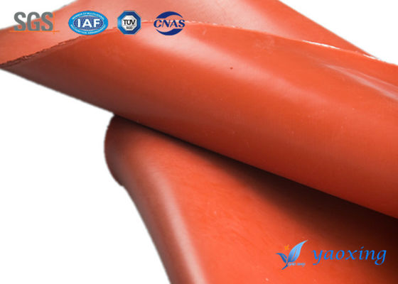Rubber Compound Silicone Fiberglass Fabric For High Temperature Resistance Gasket