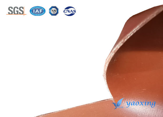 2.0mm Silicone Rubber Coated Fiberglass Cloth High Temp Resistance
