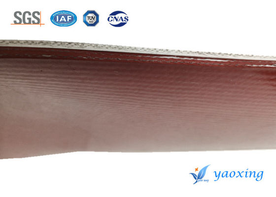 1.2mm Double Sided Silicone Coated Fiberglass Fabric For Duct Flexible Connector