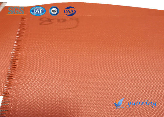 0.4mm Thick Silicone Coated Fiberglass Cloth For Fireproof Curtain