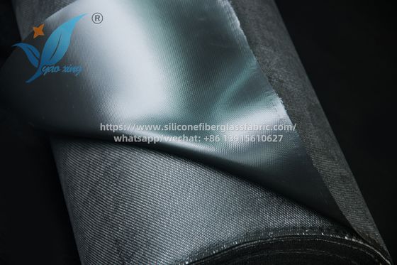 Certified 1.2mm Anti Static Fiberglass Silicone Fabric For Thermal Power Plant Insulation