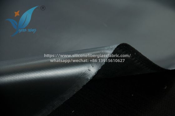 Certified 1.2mm Anti Static Fiberglass Silicone Fabric For Thermal Power Plant Insulation