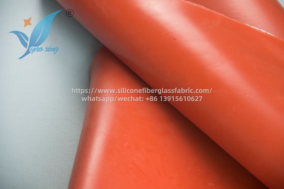 Double Sided Fireproof Composite Silicone Fiberglass Fabric Heavy Duty