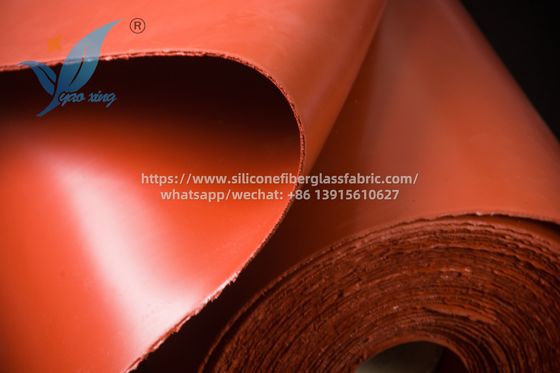 Double Sided Corrosion Resistant Silicone Fabric Fireproof