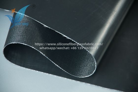 High Temp Silicone Rubber Composite Fabric Custom Sizes