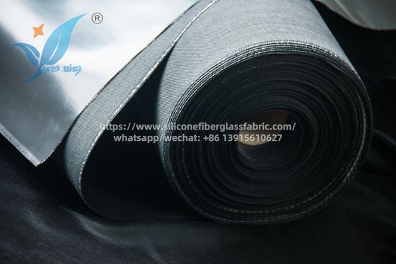 1.1mm Fireproof Silicone Fiberglass Fabric For Thermal Power Stations