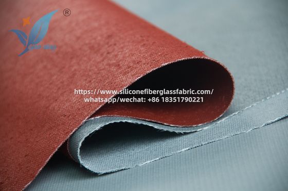 Aging Resistant Silicone Fiberglass Fabric Subway Fireproof Barrier Material