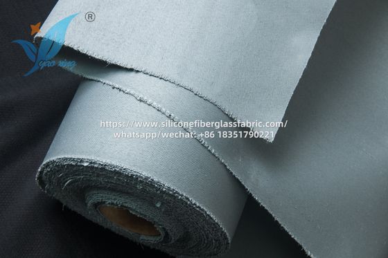 Aging Resistant Silicone Fiberglass Fabric Subway Fireproof Barrier Material
