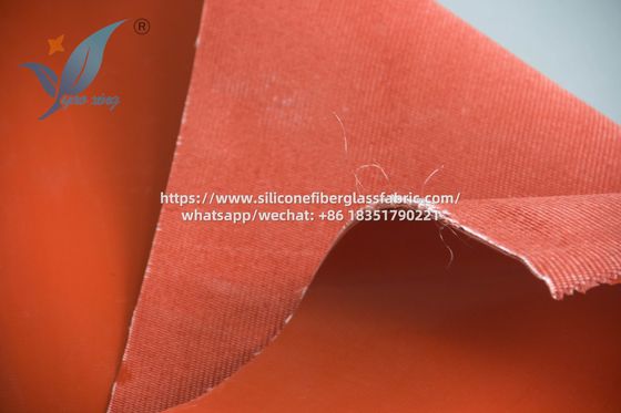 Strengthened Woven Silicone Impregnated Fiberglass Fabric With Steel Wire Length 50m/roll Durable