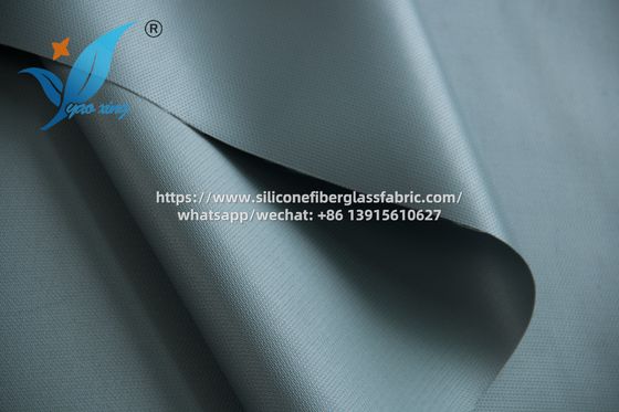 Fireproofing Silicone Fiberglass Fabric Waterproof Anti Corrosion In Industrial