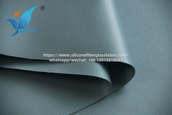 Fireproofing Silicone Fiberglass Fabric Waterproof Anti Corrosion In Industrial