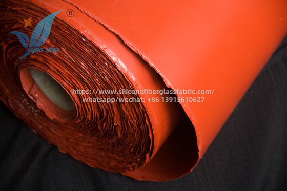 4.0mm Fire Retardant Silicone Fiberglass Fabric Durable Industrial Grade