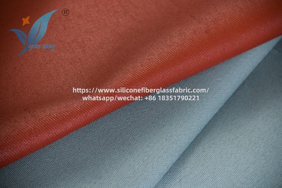 Red Silicone Fiberglass Fabric Petrochemical Plant Lining