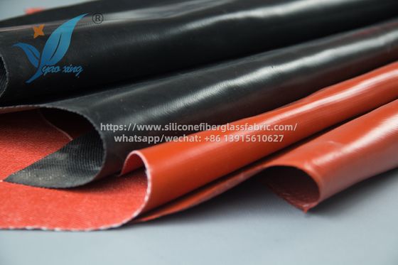 Custom Size Heat Resistant Silicone Coated Fiberglass Fabric