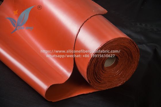 High Temp Silicone Coated Fiberglass Fabric -40°C to 200°C