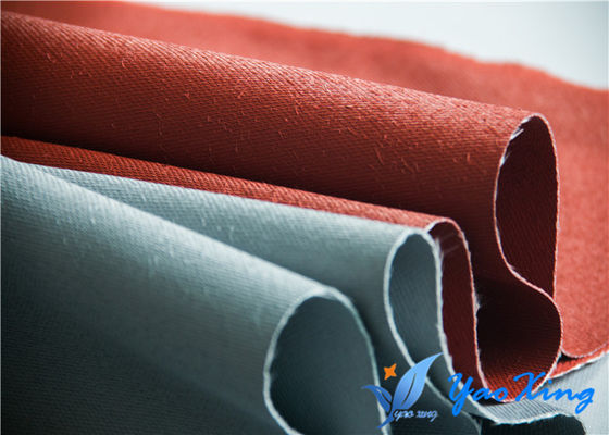 1.0mm Sliver Gray PU Coated Fiberglass Cloth For Expansion Joint