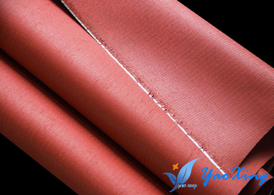 Industrial Silicone Rubber Coated Fiberglass Fabric / Silicone Impregnated Fabric