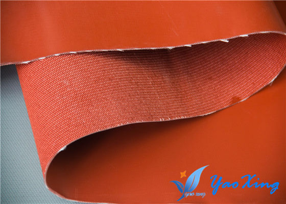 0.8mm Twill Woven Rubber Silicone Coated Glass Fabric