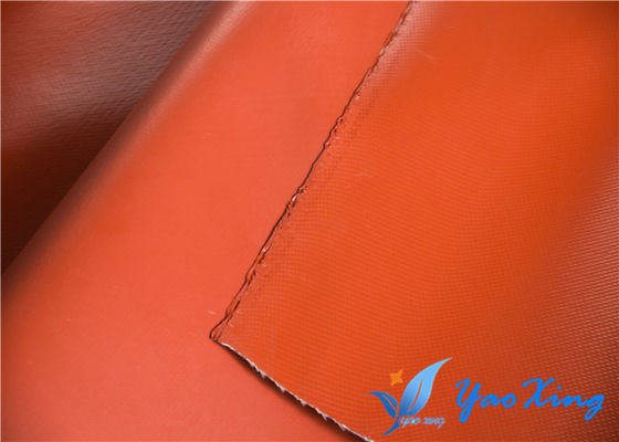 Corrosion Resistance Silicone Impregnated Fiberglass Cloth Double Sides Silicone Rubber