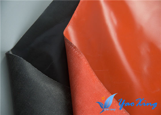 0.8mm Twill Woven Rubber Silicone Coated Glass Fabric