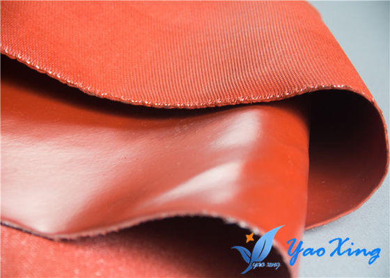 0.8mm Twill Woven Rubber Silicone Coated Glass Fabric