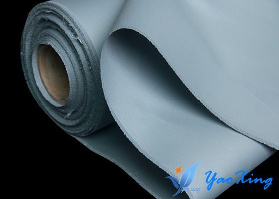 Red Silicone Coated Fiberglass Fabric For Fire Curtain And Flexible Joint