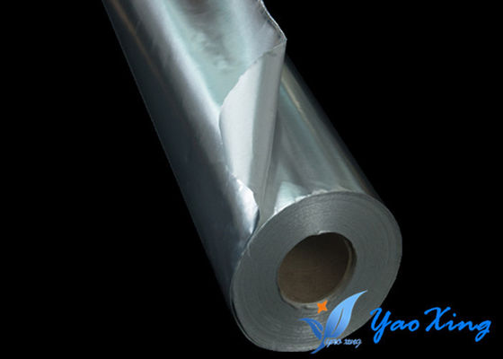 Commercial Aluminium Sheet Glass Fibre Cloth 0.2mm Aluminized Glass Cloth
