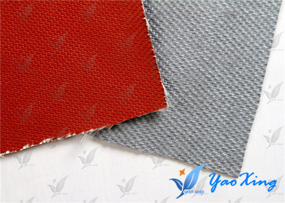 0.4mm Silicone Rubber Coated Fiberglass Fabric Material For Flexible Insulation Cover