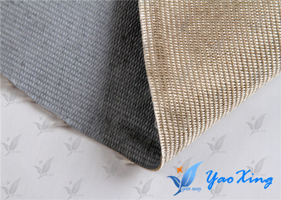 Single Side PU Coated Fabric Easily Slip For Welding Smoke Hanging Wall