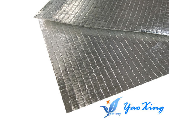 Insulation Waterproof Fiberglass Aluminum Foil Twill Waven 248℉ Standing Temperature