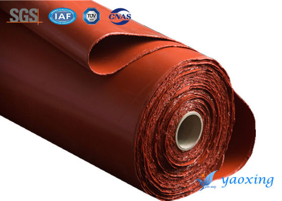 1.2m Width 0.1mm Silicone Coated Fiberglass Fabric