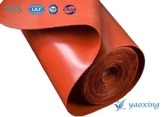 Rubber Compound Silicone Fiberglass Fabric For High Temperature Resistance Gasket