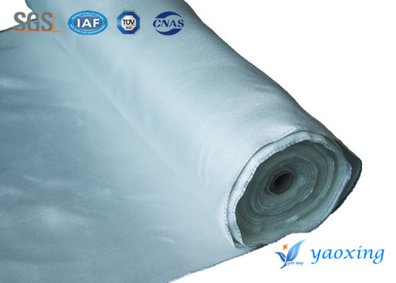 0.4mm Thick Silicone Coated Fiberglass Cloth For Fireproof Curtain