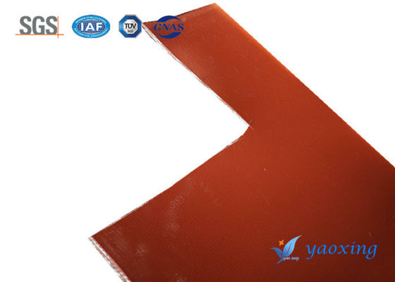One Side Silicone Rubber Coated Fiberglass Fabric Smooth Surface