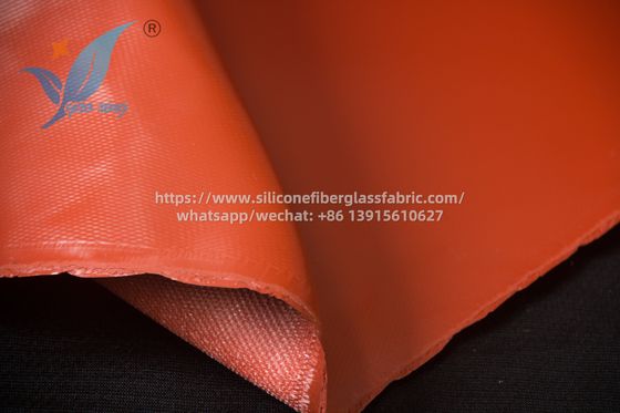 Single Sided Heat Insulation Silicone Coated Fiberglass Fabric