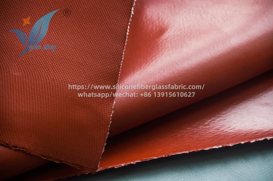 4mm Anti Aging Silicone Fiberglass Fabric Industrial Use Custom Sizes