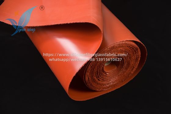 Double Sided Corrosion Resistant Silicone Fabric Fireproof