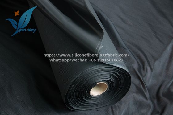 Custom Thickness Silicone Coated Fiberglass Fabric Flexible Abrasion Resistant