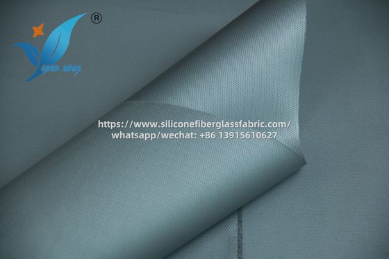 0.8mm Silikon überzogen Glasfaser Stoff Hitzebeständig Industrie