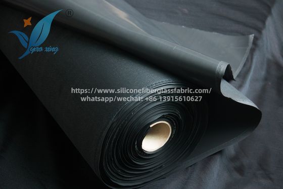 Telo per saldatura in fibra di vetro rivestita in gomma siliconica da 1 mm, tessuto ignifugo