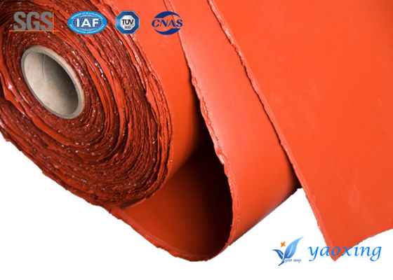 High Temperature Resistant 1.5m Silicone Fiberglass Fabric Plain Woven Type